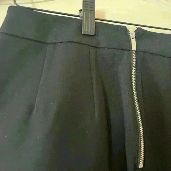 A New Day Black Skirt Knee Length with Slit, Polyester and Spandex Women’s 4 - Picture 7 of 10